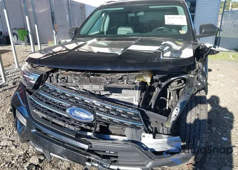 2021 Ford Explorer Xlt из США, поврежденный, VIN 1FMSK8DH7MGB92415